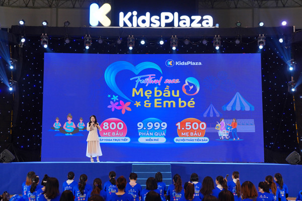 Gần 2000 mẹ bầu tham dự Festival Mẹ bầu và em bé của KidsPlaza