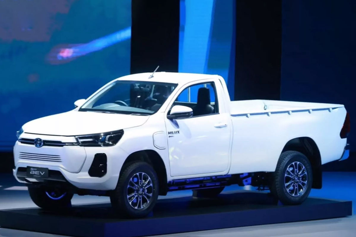 Lộ diện mẫu concept Toyota Hilux chạy thuần điện