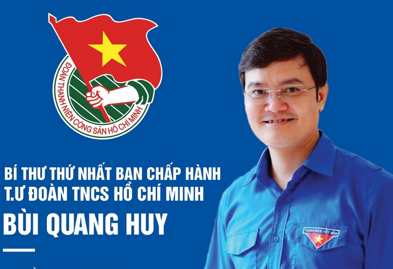 Ông Bùi Quang Huy tái đắc cử Bí thư thứ nhất Trung ương Đoàn