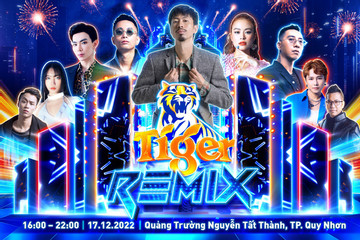 Tiger Remix 2023 - mang sân khấu ‘siêu đỉnh’ đổ bộ 4 thành phố lớn