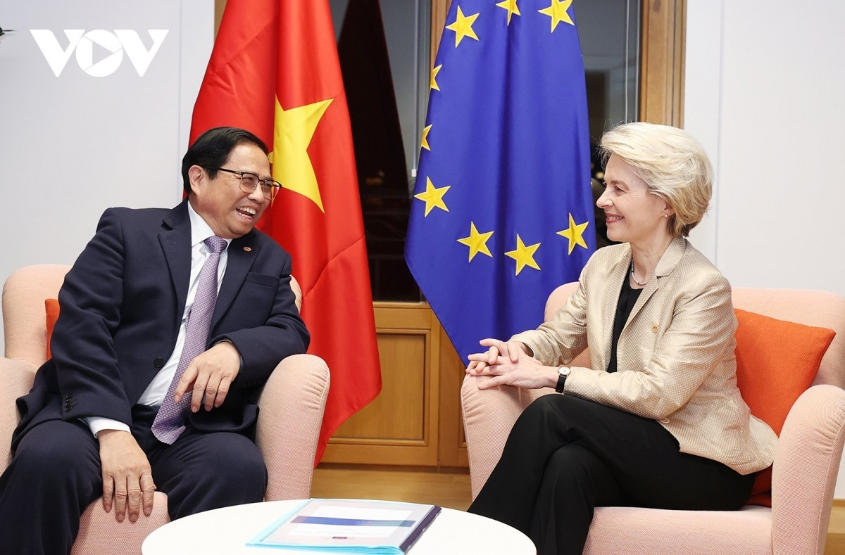 vietnamese government chief meets leaders and european partners in belgium picture 5