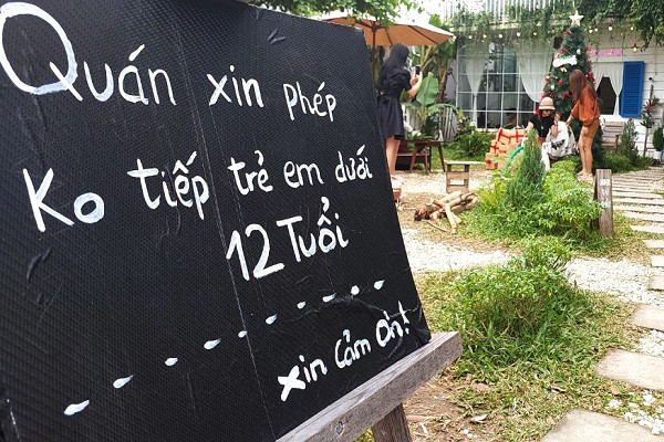 Chủ quán cà phê ở Đà Nẵng lên tiếng việc 'miễn tiếp khách' dưới 12 tuổi