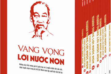 Ra mắt sách tinh gọn phiên bản điện tử 'Vang vọng lời nước non'