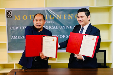 ĐH Khoa học Mỹ ký kết hợp tác với ĐH Công nghệ Cebu - Philippines