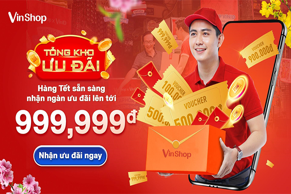 VinShop gia tăng ưu đãi dịp Tết