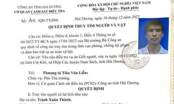 Truy tìm nghi phạm phóng hoả đốt nhà, giết người ở Hải Dương