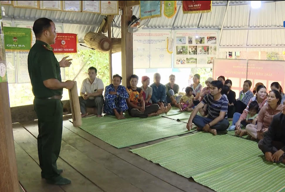 “Tiếng mõ an ninh thôn bản”- mô hình hay trong bảo vệ an ninh biên giới