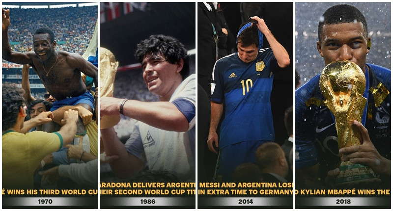 Những khoảnh khắc đắt giá nhất trong các trận chung kết World Cup