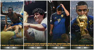 Những khoảnh khắc đắt giá nhất trong các trận chung kết World Cup