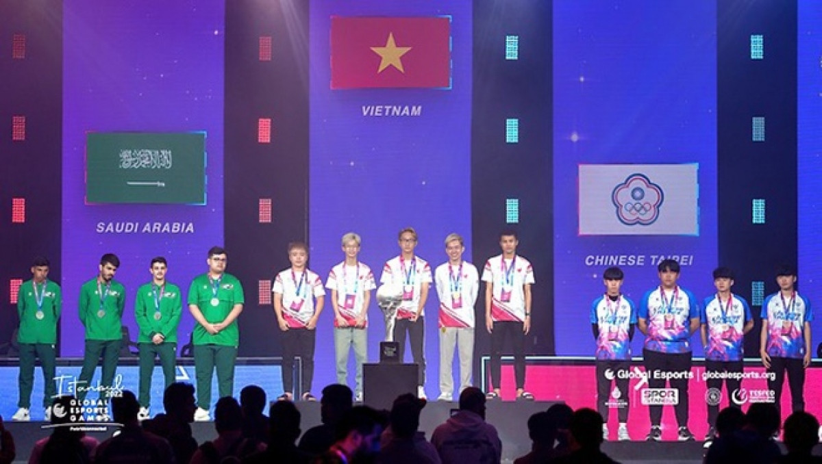 vietnam wins gold at global esports games 2022 picture 1