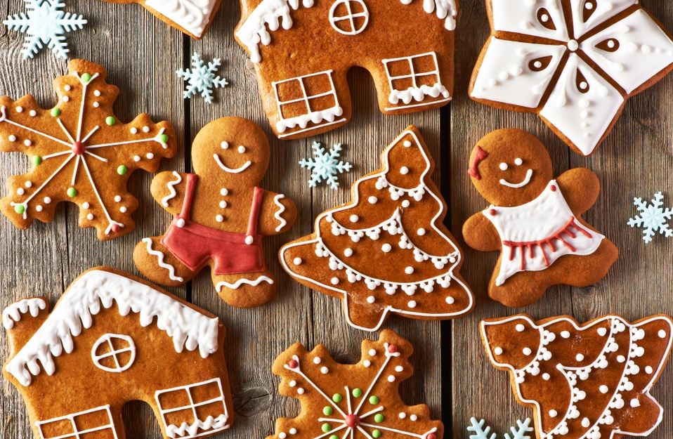 2 cách làm bánh quy gừng thơm lừng đơn giản mừng Giáng Sinh