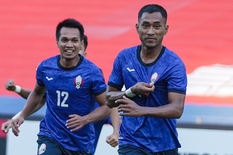 Campuchia thắng nghẹt thở Philippines ở AFF Cup 2022
