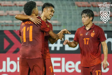 Thái Lan thắng to trận ra quân AFF Cup 2022