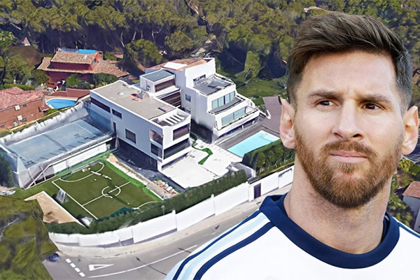 Lý giải lời đồn máy bay không được bay qua nóc nhà của Messi