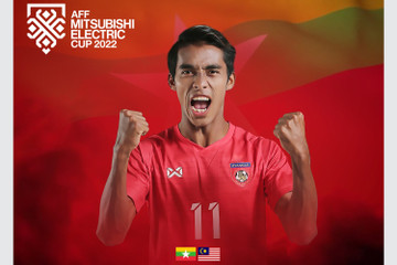 Link xem trực tiếp AFF Cup 2022 Myanmar vs Malaysia, 17h ngày 21/12
