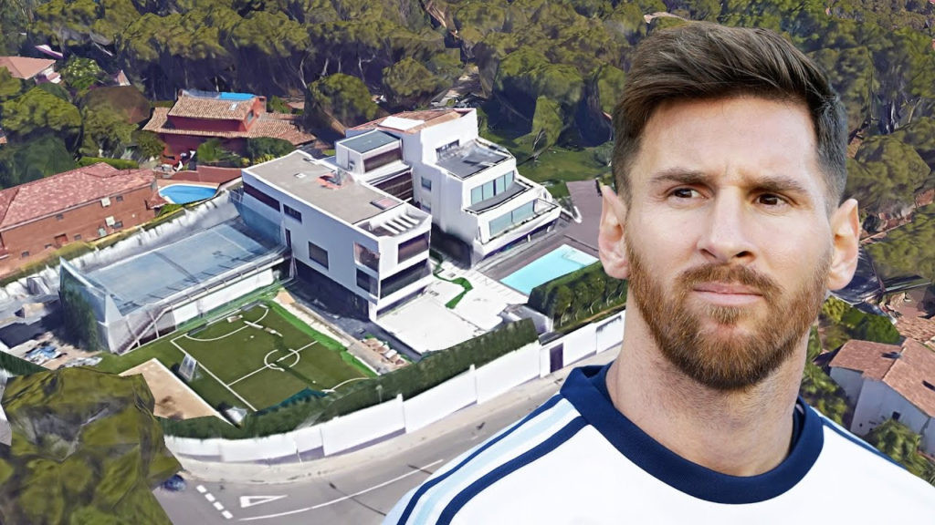 Tại sao máy bay không được bay qua nhà của Messi?