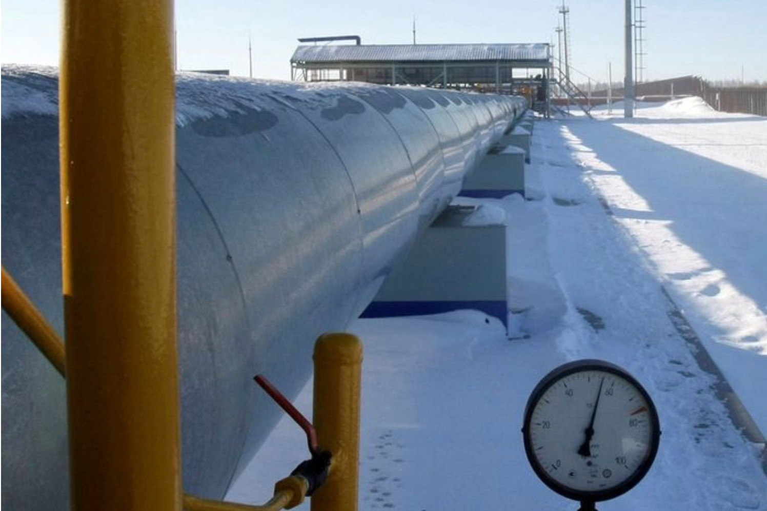 Nổ lớn ở đường ống dẫn khí của Nga