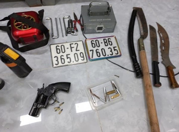 Bắt đối tượng dùng súng cướp tài sản tại Đồng Nai