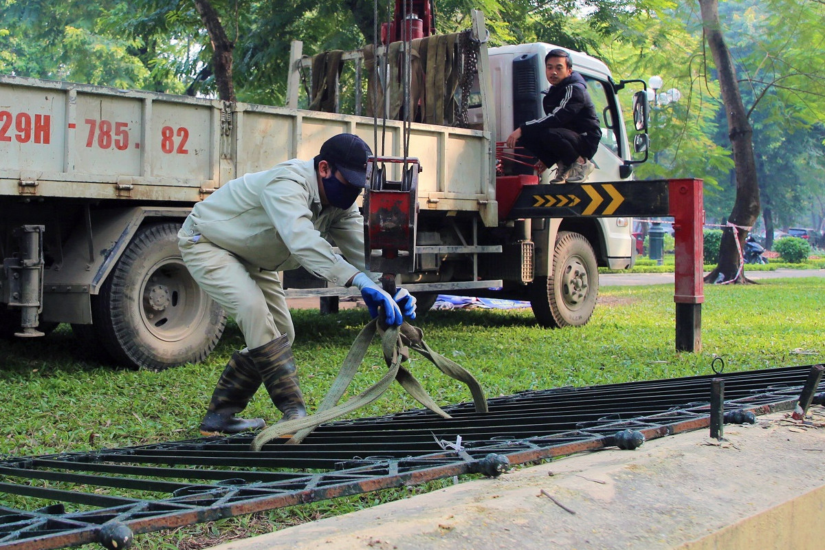 Dỡ rào Công viên Thống Nhất, chuyển mô hình công viên mở ở Thủ đô