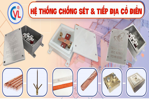 3 loại hộp kiểm tra tiếp địa chống sét Cát Vạn Lợi đạt chuẩn IEC 62561