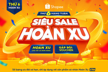 Shopee tung loạt ưu đãi hoàn xu dịp Giáng sinh