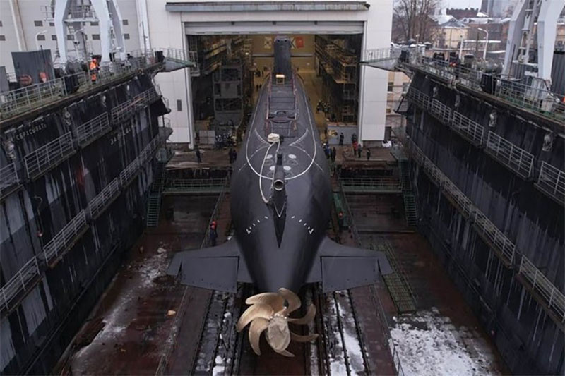 Nga ra mắt tàu ngầm 'bóng ma tàng hình' mới