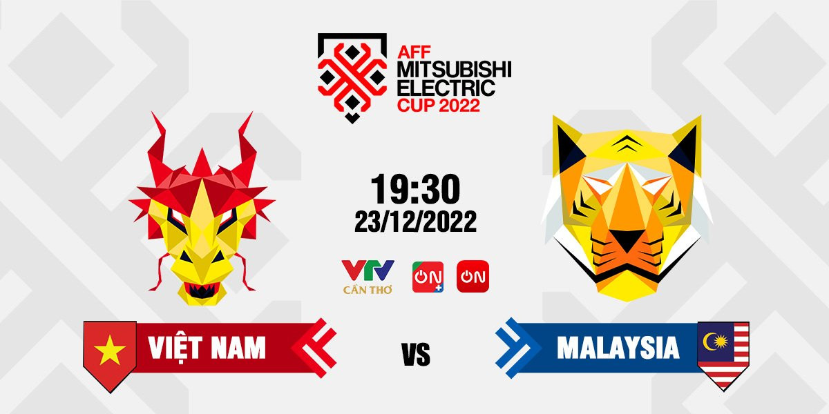 Xem trực tiếp AFF Cup Việt Nam vs Malaysia ở đâu, kênh nào?