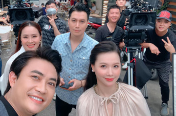 Sau khi nghỉ việc ở VTV, MC Minh Hà đóng phim cùng Việt Anh