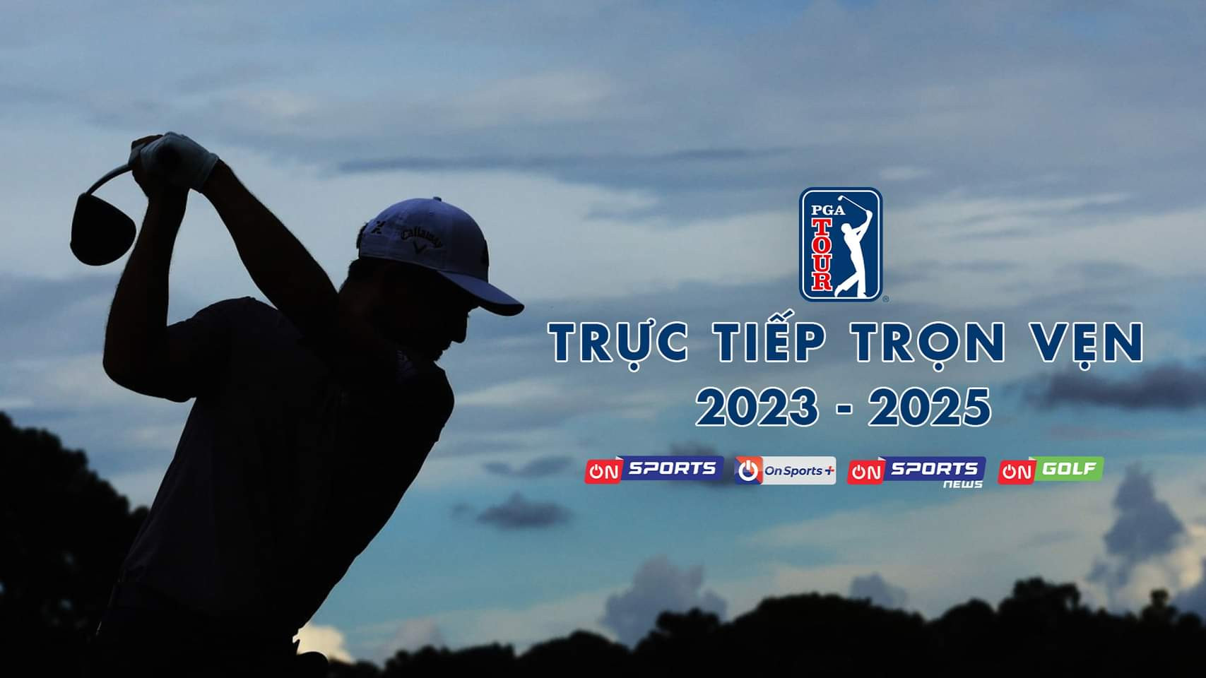 Khán giả được theo dõi trực tiếp PGA Tour từ mùa giải 2023 - 2025