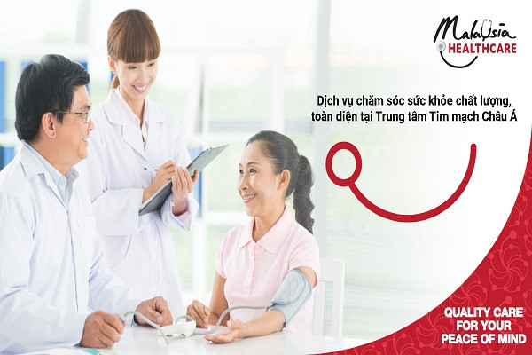 Du lịch Malaysia, tận hưởng dịch vụ chăm sóc sức khỏe tim mạch toàn diện