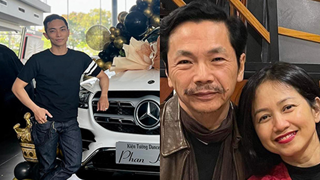 Phan Hiển mua xe 5 tỷ sau lễ cưới với Khánh Thi, NSND Trung Anh hạnh phúc bên bà xã