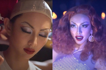 Thùy Tiên 'cạo đầu' hóa thân làm drag queen, kiên trì học vũ đạo