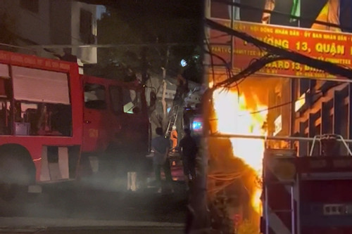 TP.HCM: Làm rõ vụ cháy căn nhà 3 tầng ở quận Bình Thạnh