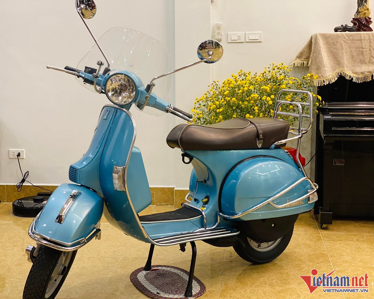 Vespa PX đi 6 năm vẫn 'hét' giá hơn 200 triệu, đắt hơn cả lúc mua mới