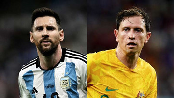 Xem trực tiếp bóng đá World Cup 2022 Argentina vs Australia ở kênh nào?