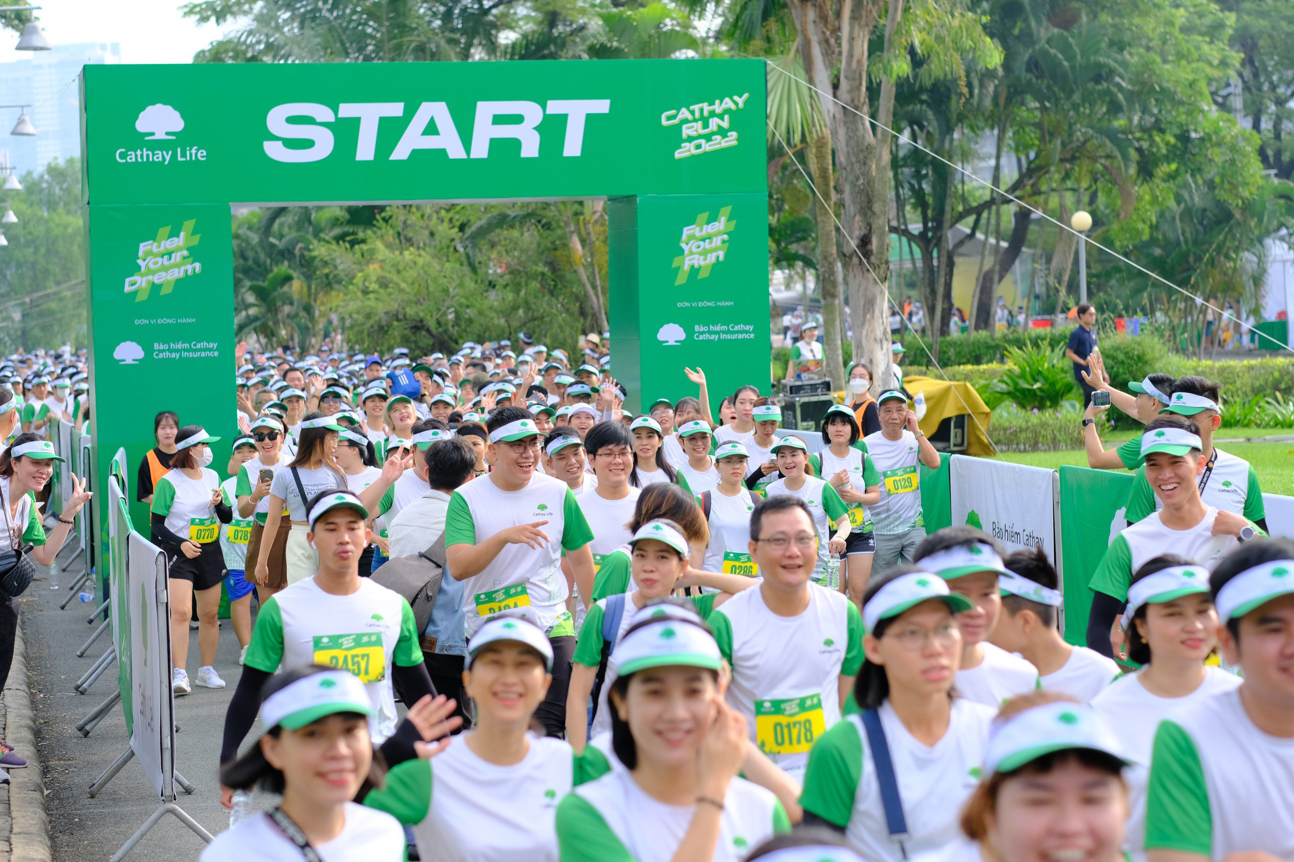 2.500 vận động viên tham gia ‘Đường chạy mơ ước’