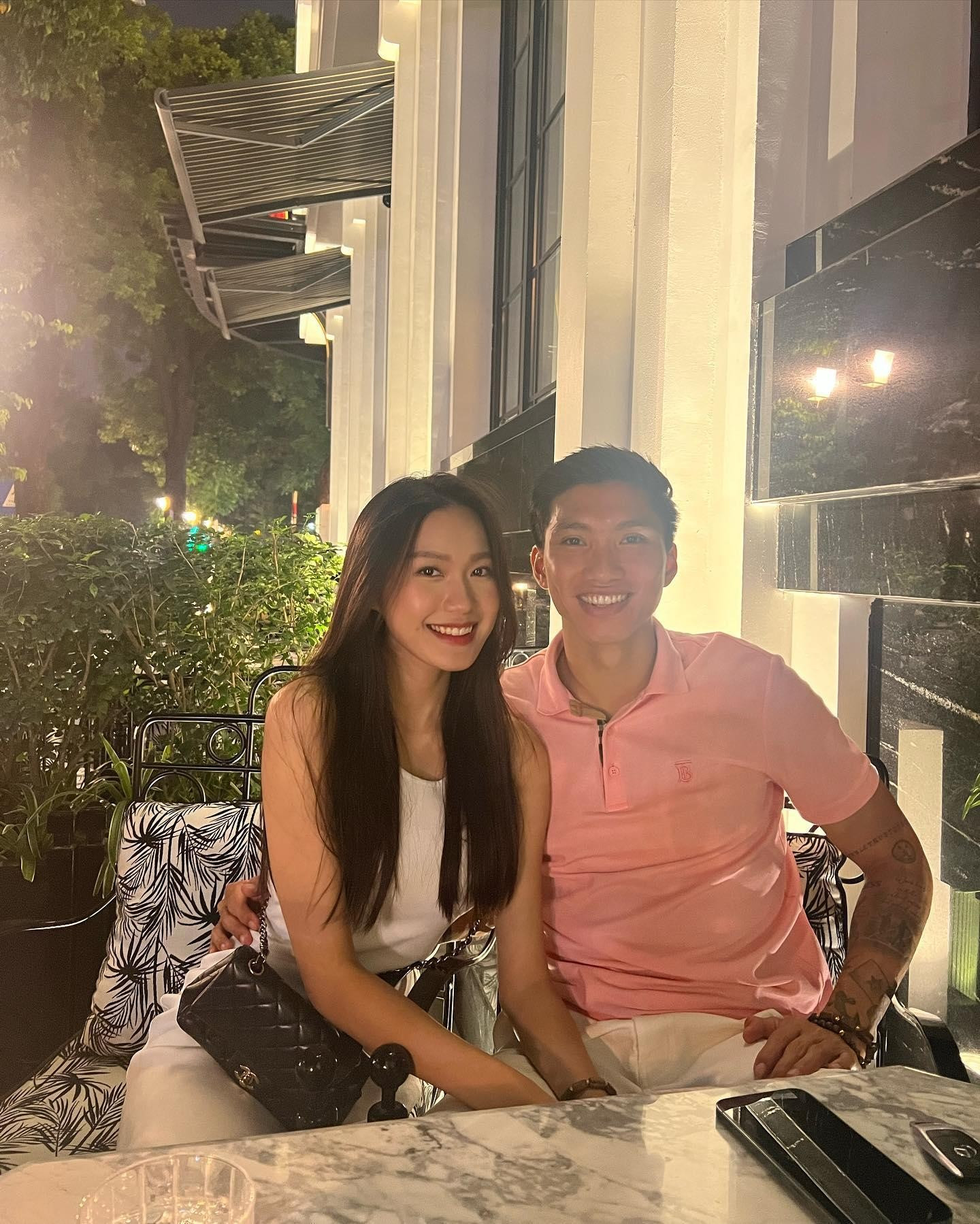 Khoảnh khắc tình cảm của Đoàn Văn Hậu, Doãn Hải My ảnh 5