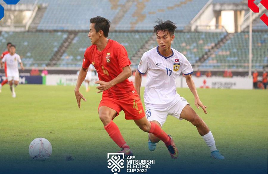 Video bàn thắng AFF Cup 2022 Myanmar 2-2 Lào