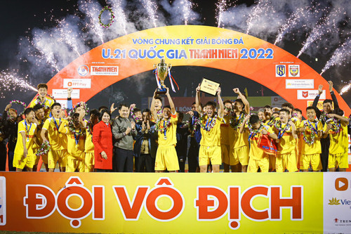 U21 Hà Nội đăng quang giải quốc gia 2022