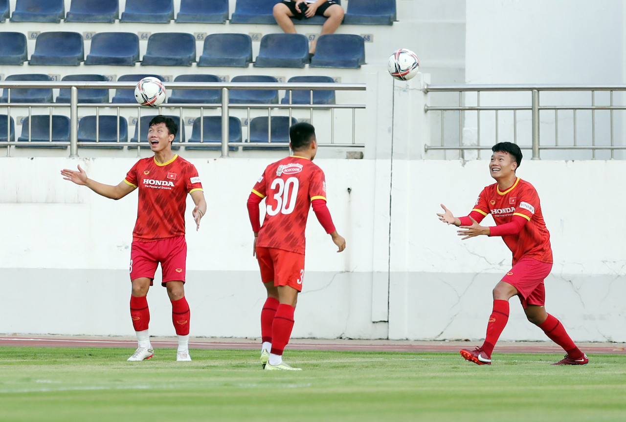 Chiều 4/12, tuyển Việt Nam có buổi tập tiếp theo tại Bà Rịa Vũng Tàu chuẩn bị cho AFF Cup 2022 sắp khởi tranh