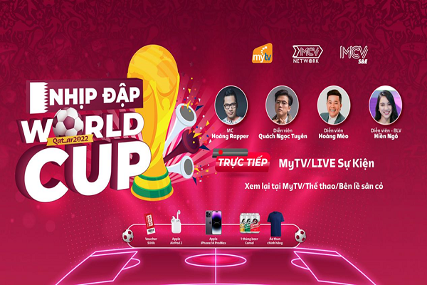 Cuồng nhiệt World Cup, đừng bỏ lỡ các show thể thao độc quyền trên MyTV