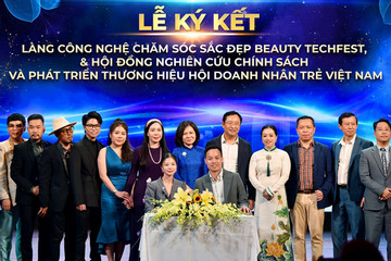 Hội doanh nhân trẻ Việt Nam hợp tác cố vấn chiến lược cho Beauty Tech