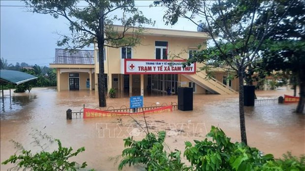 Floods kill five in central region hinh anh 1