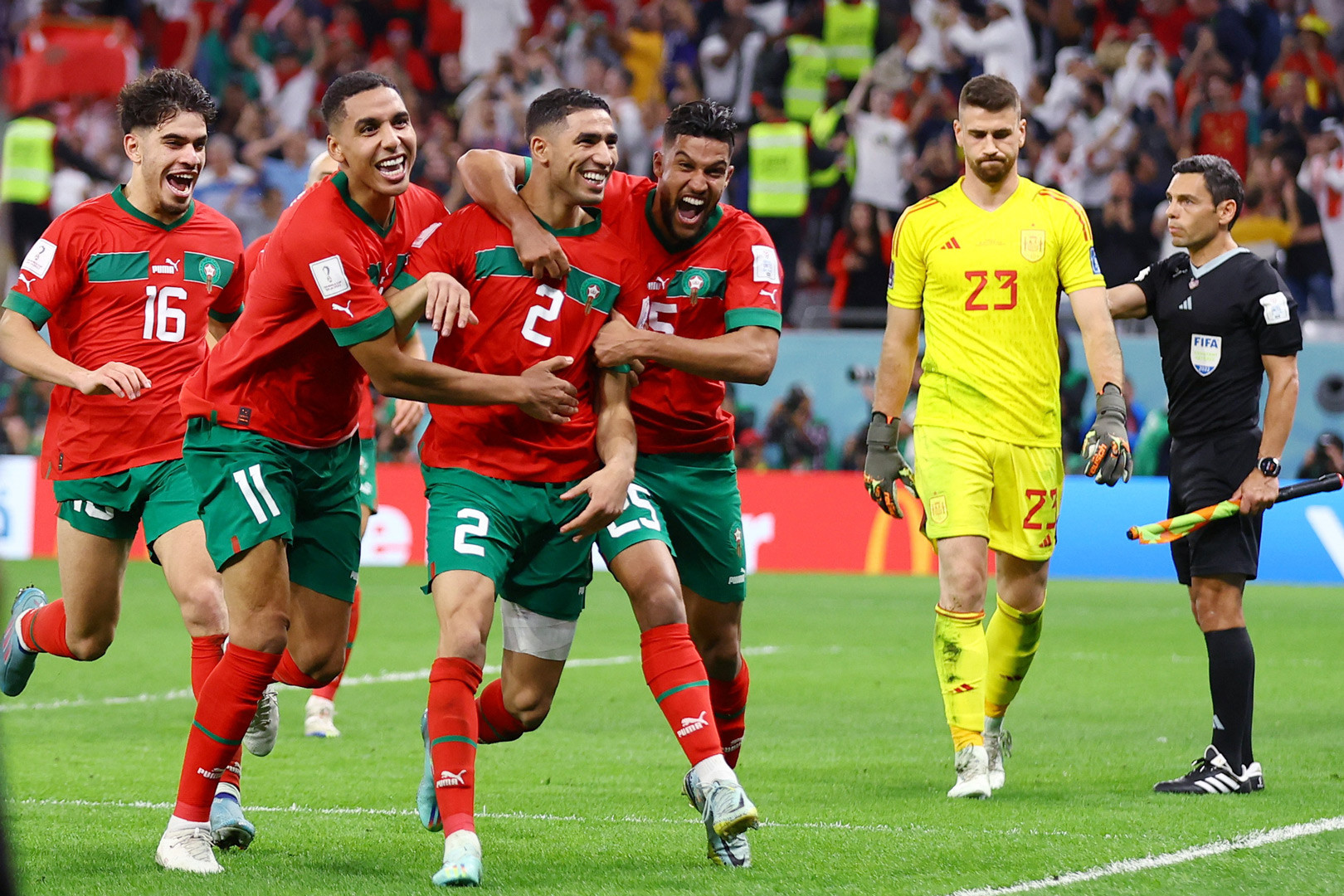 Maroc V K T Ch World Cup 2022 V I Achraf Hakimi   Maroc Tay Ban Nha 773 