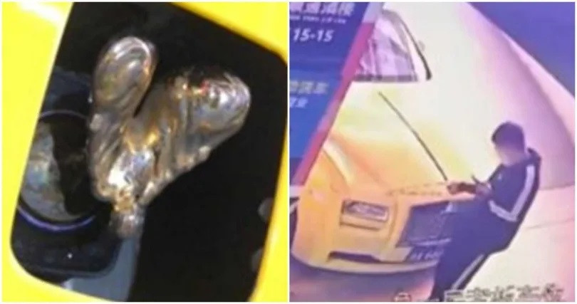 Nghịch logo Rolls-Royce, nam thanh niên bị bắt đền số tiền bằng cả chiếc ô tô