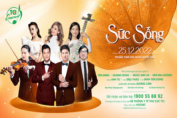 Thu Cúc TCI tặng khách hàng ngàn vé xem concert ‘Sức sống’