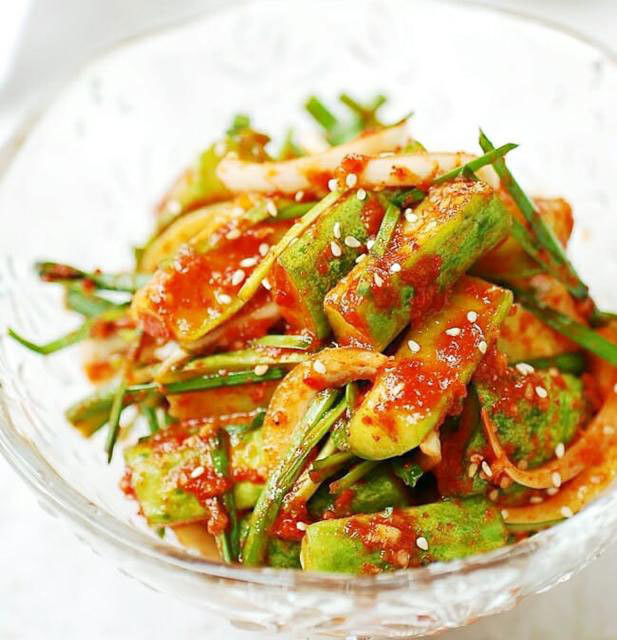 Cách làm kim chi dưa leo giòn ngon, chuẩn vị