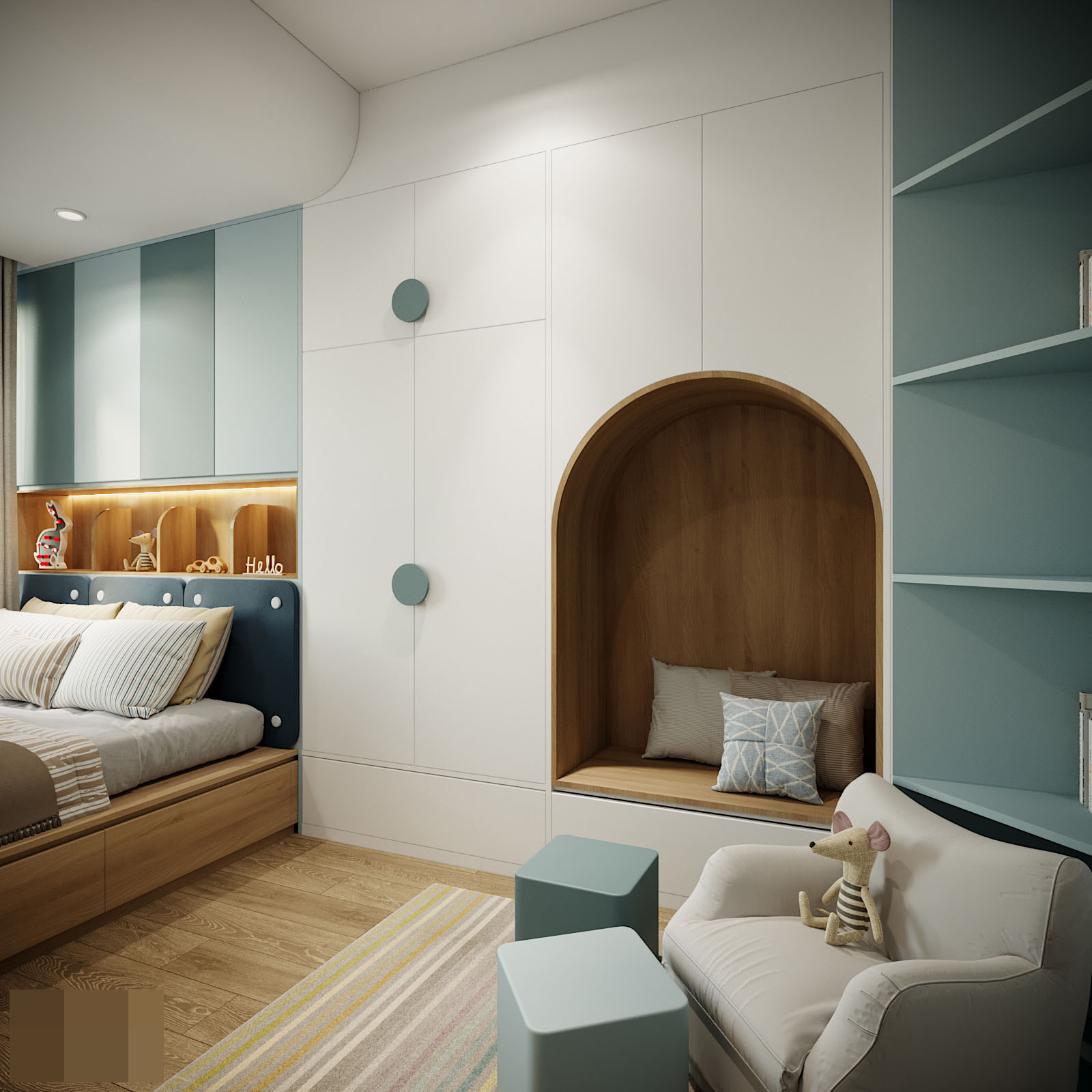 Căn hộ 3 ngủ hiện đại, nội thất đơn giản nhưng sở hữu các góc đẹp ‘thần thánh’