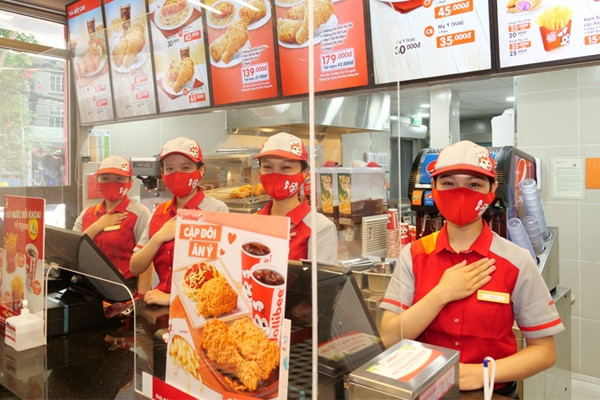 Hàng ngàn nhân viên giúp Jollibee lan toả niềm vui ẩm thực tại Việt Nam