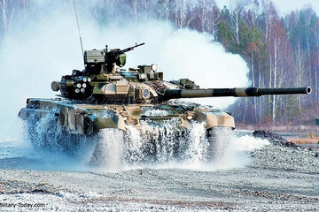 Những thiết kế độc nhất vô nhị trên mẫu xe tăng T-90 của Nga